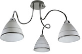 Lampa sufitowa Elf okrągła ze szklanymi kloszami 3-punktowa do salonu