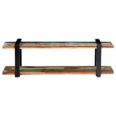 vidaXL Szafka pod TV, 130 x 40 x 40 cm, lite drewno z odzysku