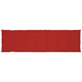 vidaXL Leżak tarasowy z podnóżkiem i poduszką, lite drewno akacjowe