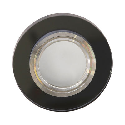 SS-15 nowoczesna oprawa sufitowa punktowa GU10 do żarówek led okrągła szklana