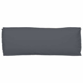 Poduszka Antracyt 110 x 40 x 8 cm Materiał Oxford
