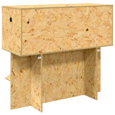 Terrarium brązowy 100 x 40 x 90 cm OSB