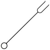 Palenisko z pogrzebaczem, 76 cm, XXL, stal