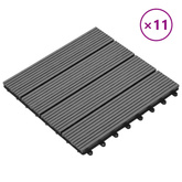 Płytka Tarasowa 11 pcs Szary 30 x 30 cm