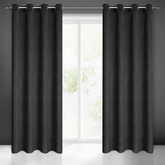 Zasłona Eliza czarna 140x250