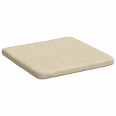 Poduszki na siedziska 4 pcs Kremowy 40 x 40 x 3 cm tkanina