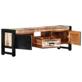 vidaXL Szafka pod TV, 120 x 30 x 40 cm, lite drewno odzyskane
