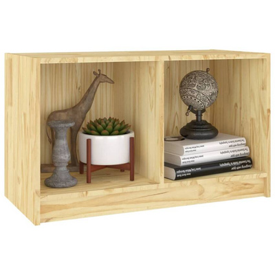 vidaXL Szafka pod TV, 70x33x42 cm, lite drewno sosnowe