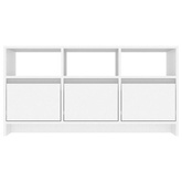 Szafka pod TV, biała, 102x37,5x52,5 cm, materiał drewnopochodny vidaXL