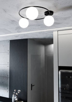 Lampa sufitowa  SOPRA 3 BL OPAL