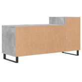 vidaXL Szafka pod TV, szarość betonu, 100x35x55 cm