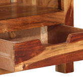 vidaXL Szafka pod TV, 110x30x40 cm, lite drewno akacjowe