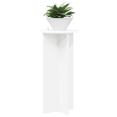 Stojak na rośliny 2 pcs Biały ?40 x 80 cm Drewno inżynieryjne