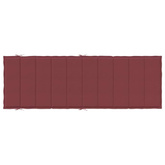 vidaXL Poduszka na leżak, bordowy melanż, 186x58x3 cm, tkanina