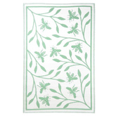 Esschert Design Dywan zewnętrzny, 182x122 cm, wzór w pszczoły
