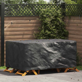 Pokrowiec na meble Gładki Czarny 172 x 113 x 73 cm 420D