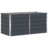 Donica Antracyt 160 x 80 x 75 cm Stal