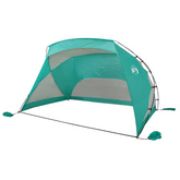 vidaXL Namiot plażowy, zielony, 274x178x170/148 cm, poliester 185T