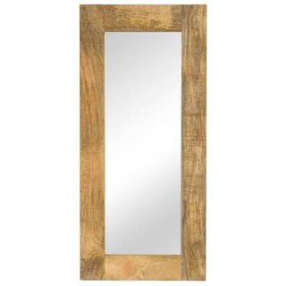 vidaXL Lustro z ramą z litego drewna mango, 50 x 110 cm