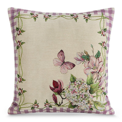 Poszewka Fio beżowa 45x45