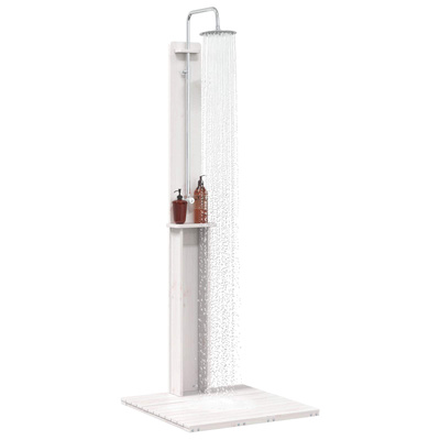 Prysznic na zewnątrz 206 cm Biały