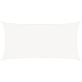 Żagiel przeciwsłoneczny HDPE prostokątny 2x4 m, biały