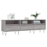 vidaXL Szafka pod TV, szary dąb sonoma, 150x30x44,5 cm w kolorze cm