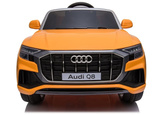 Auto na Akumulator Audi Q8 JJ2066 Pilot Światło LED MP3 Żółty Lakier