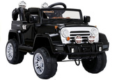 Auto na Akumulator Jeep JJ245 Dla Dzieci Światła LED MP3 Pilot Czarny