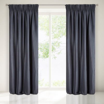 Zasłona Aggie granatowa 140x270