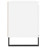 vidaXL Szafka pod TV, biała, 104x35x50 cm, materiał drewnopochodny model standard