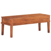 vidaXL Szafka pod TV, 110x40x41 cm, lite drewno akacjowe