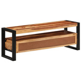 vidaXL Szafka pod TV, 120x35x45 cm, lite drewno sheesham