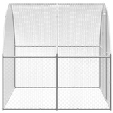 Klatka zewnętrzna dla kurcząt, 3x16x2 m, stal galwanizowana