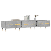 vidaXL Szafka pod TV, szarość betonu, 150x36x30 cm model standard
