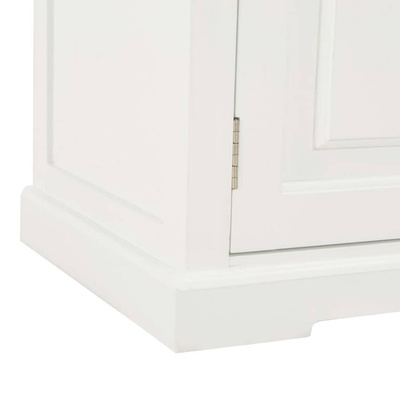vidaXL Szafka pod TV, biała, 120 x 30 x 40 cm, drewniana