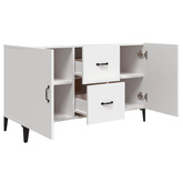 Komoda, biała, 100x36x60 cm, materiał drewnopochodny model standard
