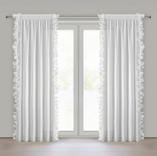 Firana Gabriela biała 140x270