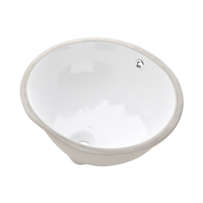 Umywalka podblatowa mykonos 49 cm, z przelewem CE-50-001-W Invena