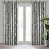 Zasłona Melody stalowa 140x250