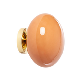 Kinkiet szklany czaerwony E14 Abruzzo Sfero