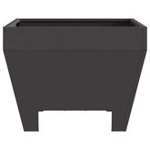 Kominek Czarny 50 x 50 x 38 cm Stal
