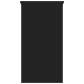 Biurko, czarne, 80x40x75 cm, materiał drewnopochodny