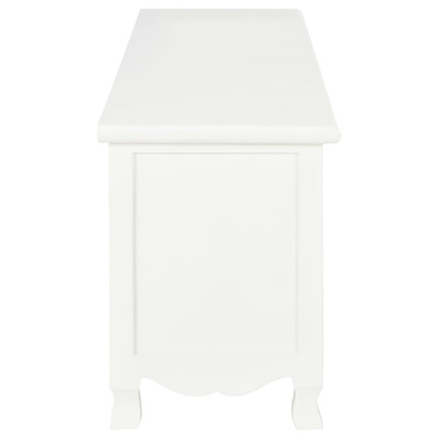 vidaXL Szafka pod TV, biała, 120 x 30 x 40 cm, drewniana