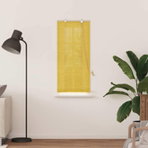 Roleta żółty 60 x 160 cm Bambus