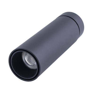 Oprawa nastropowa Abigali 12W 3000K CRI90+ 24st Czarna Ściemnialna