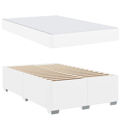 Ramka łóżka Biały 120 x 190 cm PVC