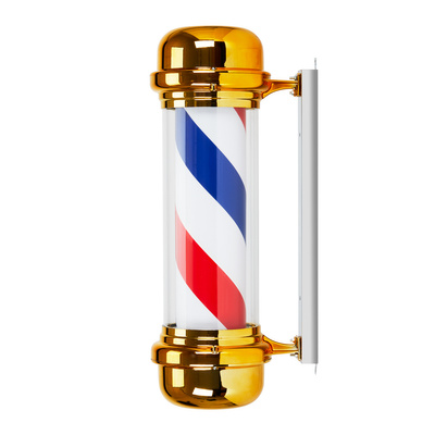 Plafon podświetlany pole barber shop BB-02 złoty duży 148197