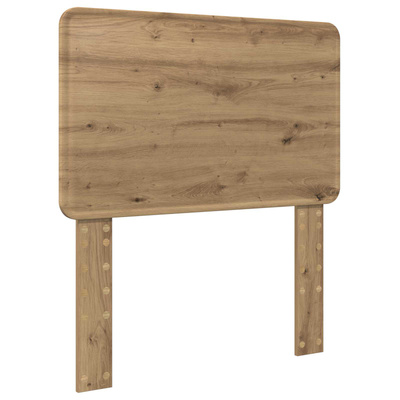 Ramka łóżka Dąb artisan 90 x 190 cm Lite drewno sosnowe