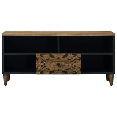 Szafka pod telewizor Brązowy 100 x 33 x 46 cm Drewno z mango